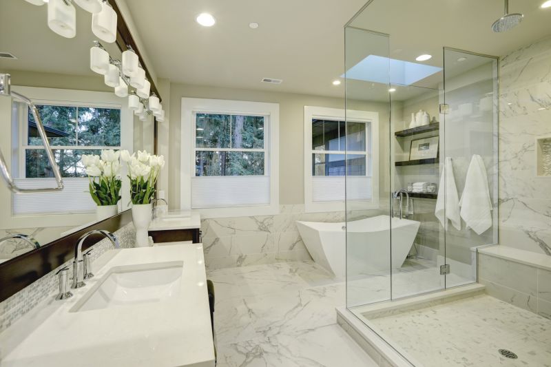 Renovated Shower Areas