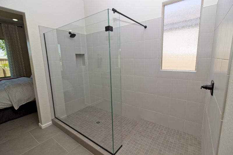 Clean and Modern Shower Space